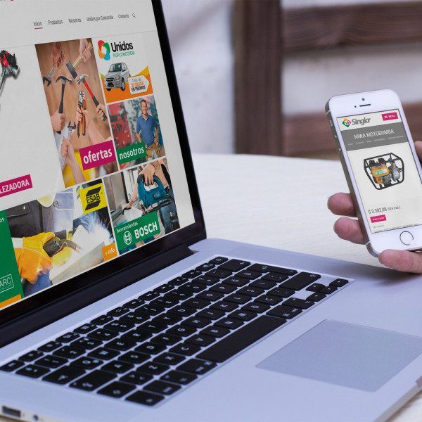 Singlar – Sitio web adaptable Diseño web y Comunicación en Paraná, Cáceres y Badajoz