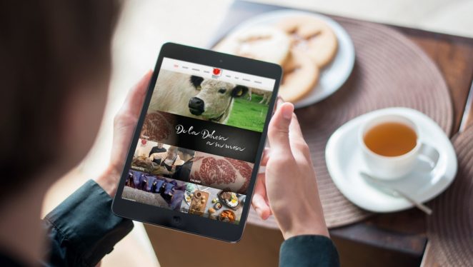 Wagyu Ibérico Diseño web y Comunicación en Paraná, Cáceres y Badajoz
